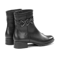 Botín Fluchos Lerin F2561 mujer de piel negro