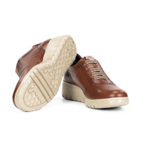 Fluchos Live F2096 Deportivo cuña cuero mujer