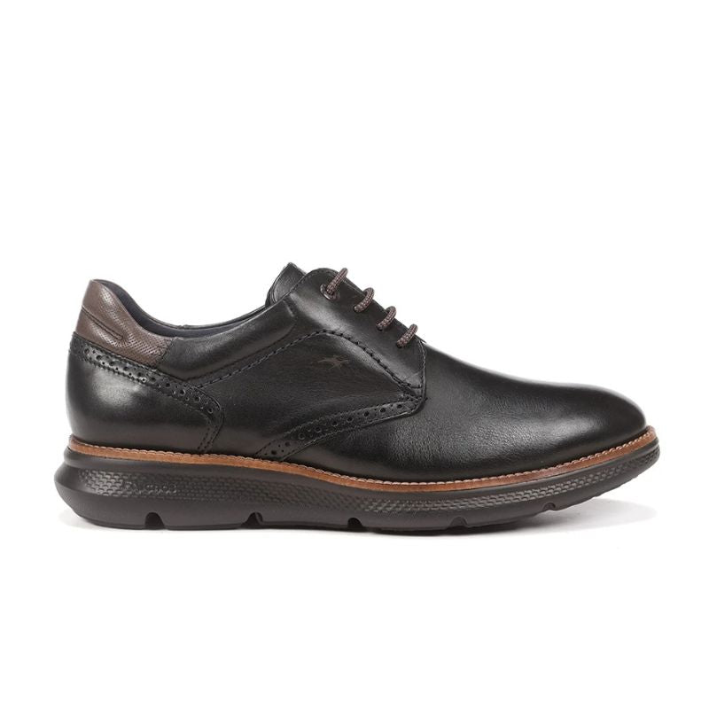 Fluchos William F1351 Zapato piel negro hombre