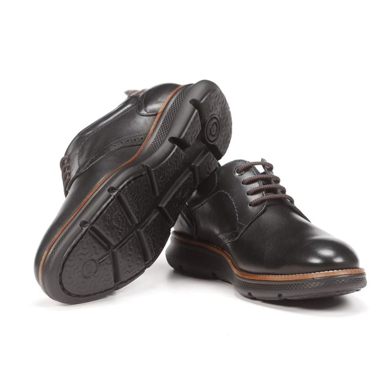 Fluchos William F1351 Zapato piel negro hombre