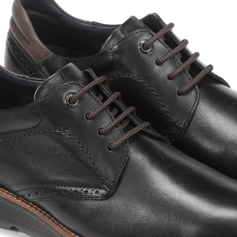 Fluchos William F1351 Zapato piel negro hombre