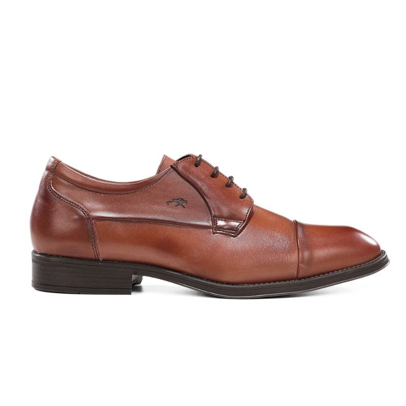 Zapato de vestir hombre Fluchos Nantes F2486 de piel marrón