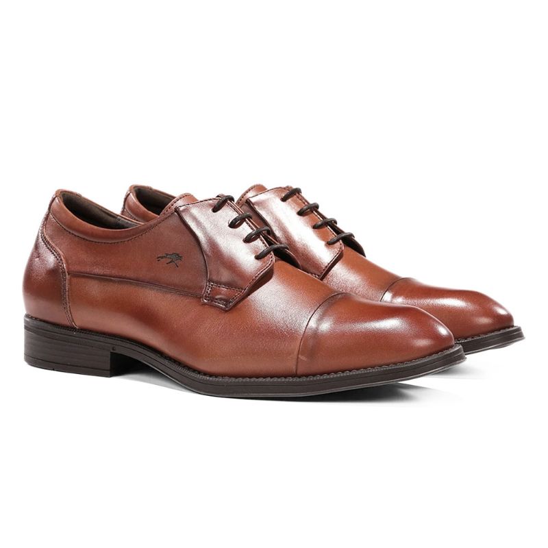 Zapato de vestir hombre Fluchos Nantes F2486 de piel marrón