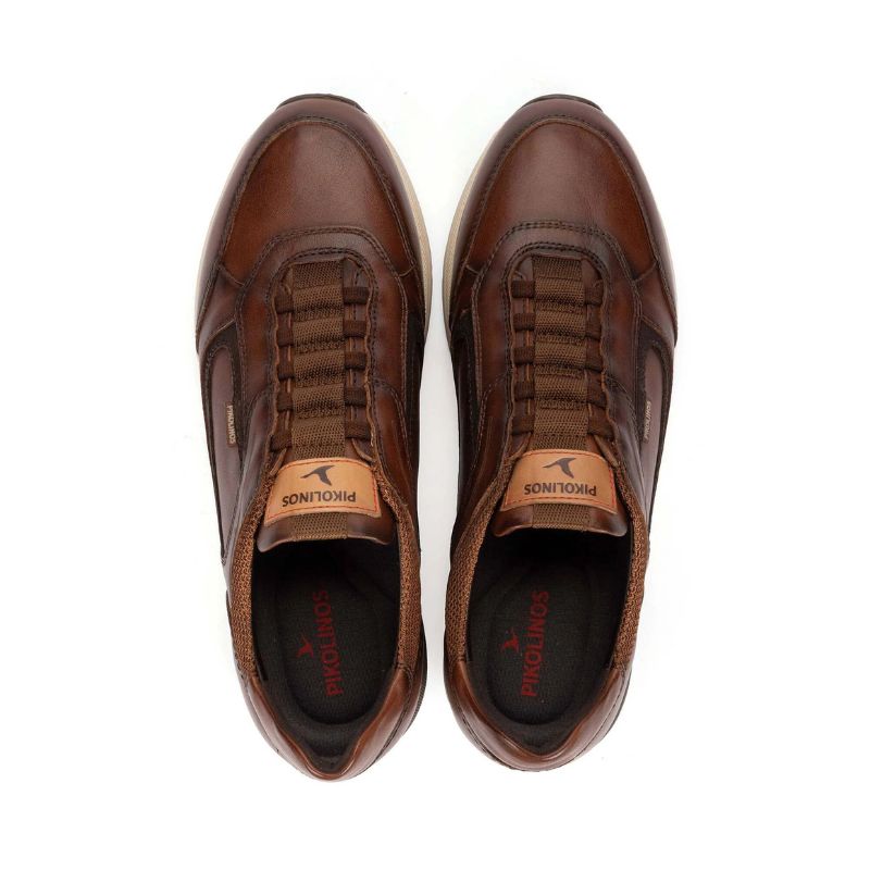 Zapato casual Pikolinos Getafe hombre de piel marrón