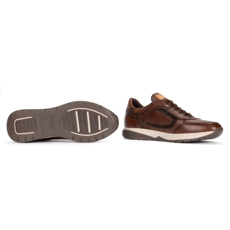 Zapato casual Pikolinos Getafe hombre de piel marrón