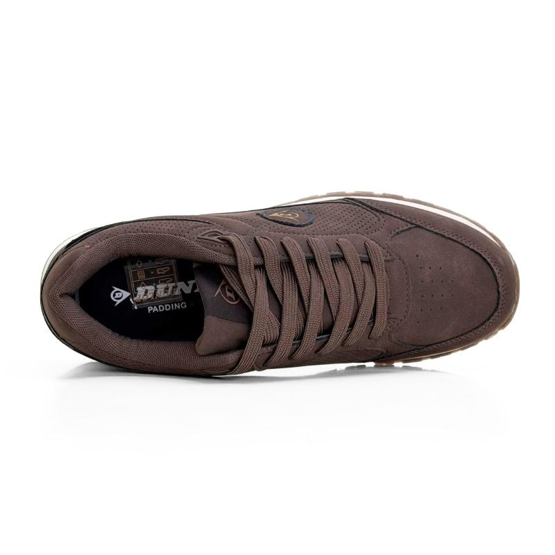 Dunlop 36124 Zapatilla jogging retro marrón hombre
