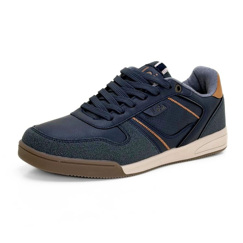 Lois 64594 Zapatilla jogging retro marino hombre