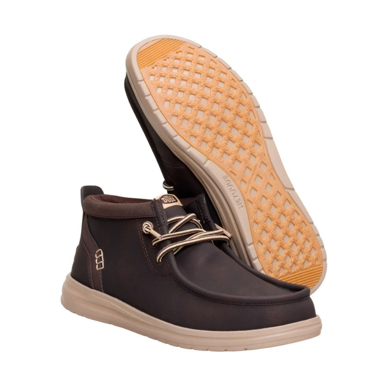 Hey Dude Wally Grip Mid 42051 Botín marrón hombre