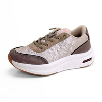 Doctor Cutillas 13984 Zapatilla deportiva acolchada taupe mujer