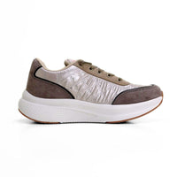 Doctor Cutillas 13984 Zapatilla deportiva acolchada taupe mujer