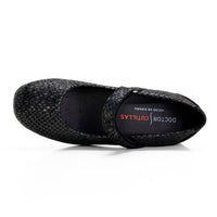 Merceditas Doctor Cutillas 53580 de lycra animal print negro para mujer