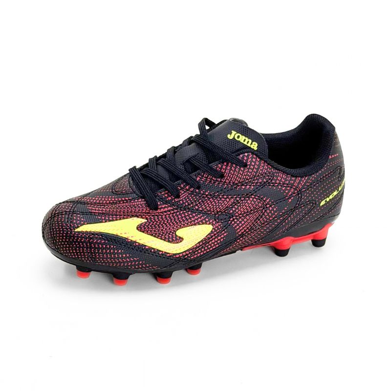 Joma Evolution Jr Zapatilla de futbol multitaco negro