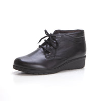 Tupie 70241 Botín liso cuña baja negro