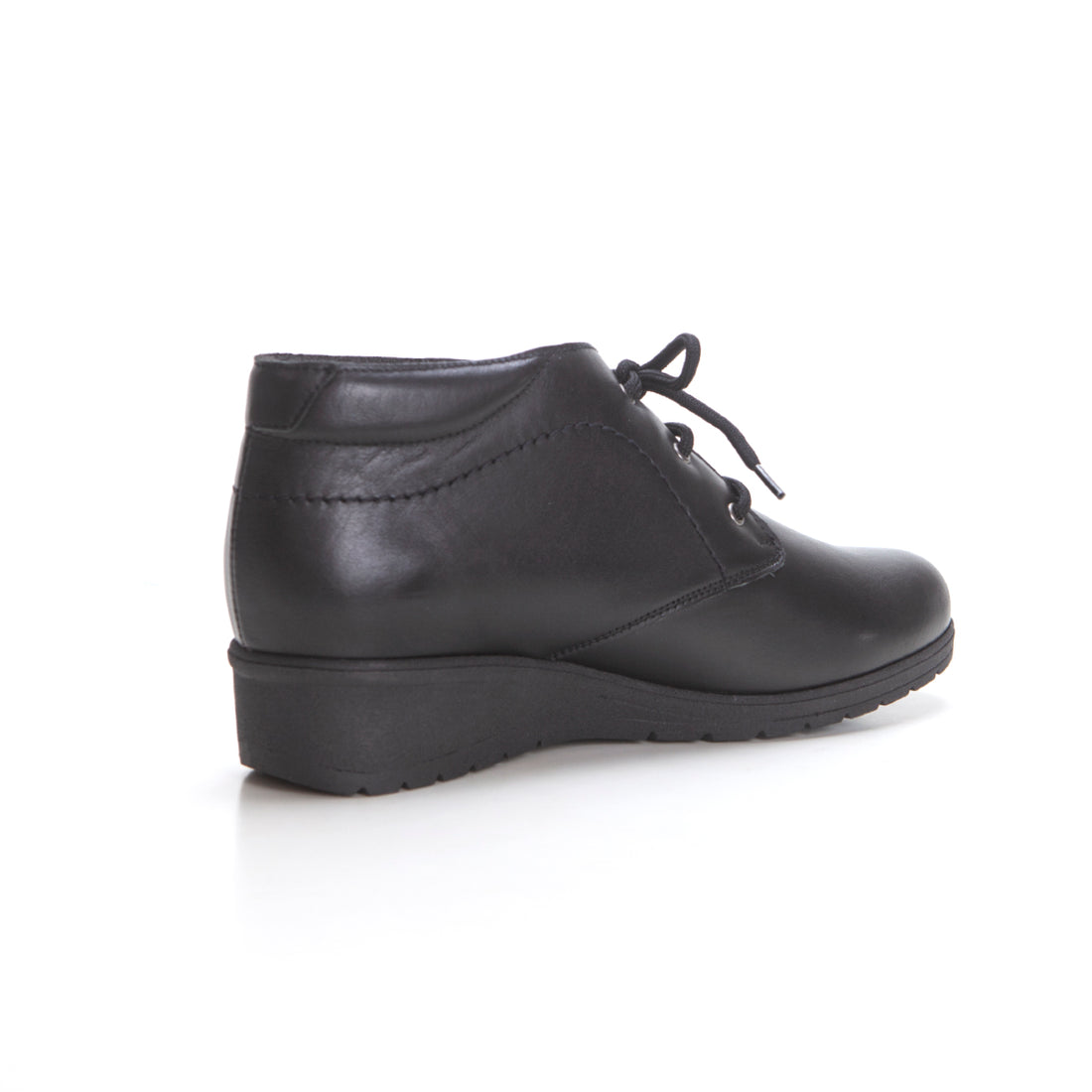 Tupie 70241 Botín liso cuña baja negro