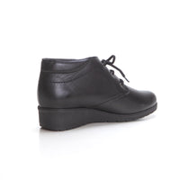 Tupie 70241 Botín liso cuña baja negro