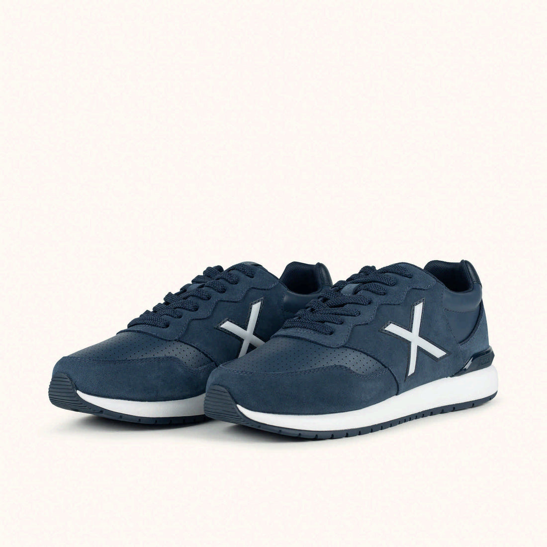 Munich Dash Premium 270 Zapatilla casual cuero marino