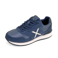 Zapatilla Munich Dash Premium 301 azul marino y blanco