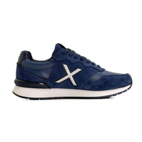 Zapatilla Munich Dash Premium 301 azul marino y blanco