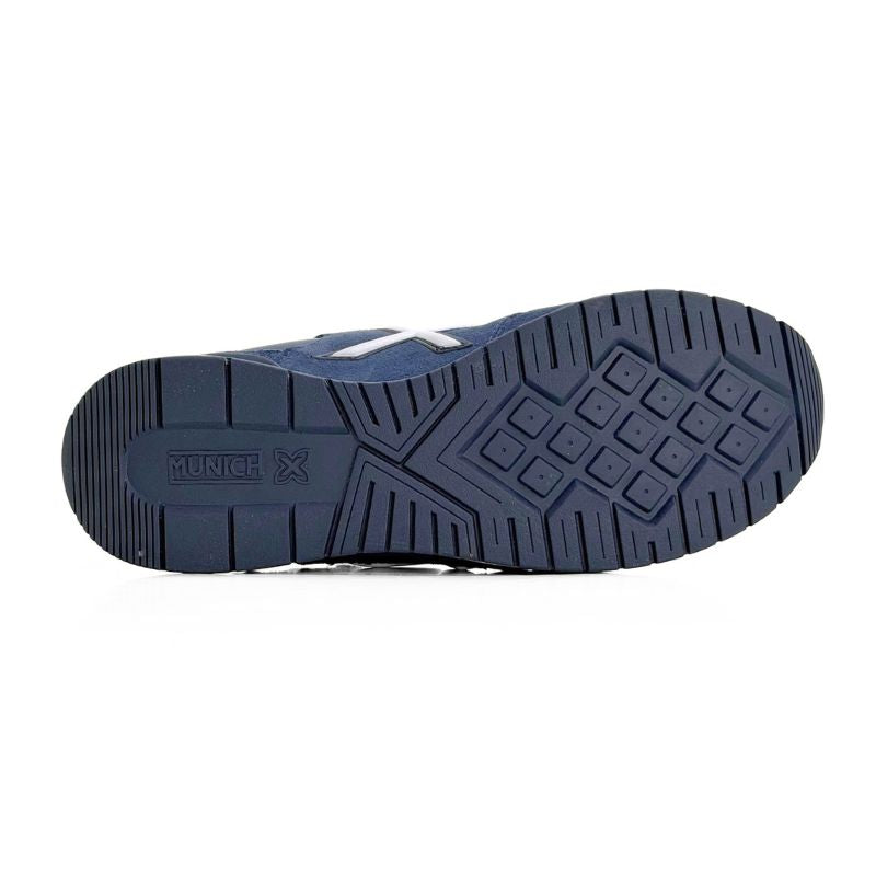 Zapatilla Munich Dash Premium 301 azul marino y blanco