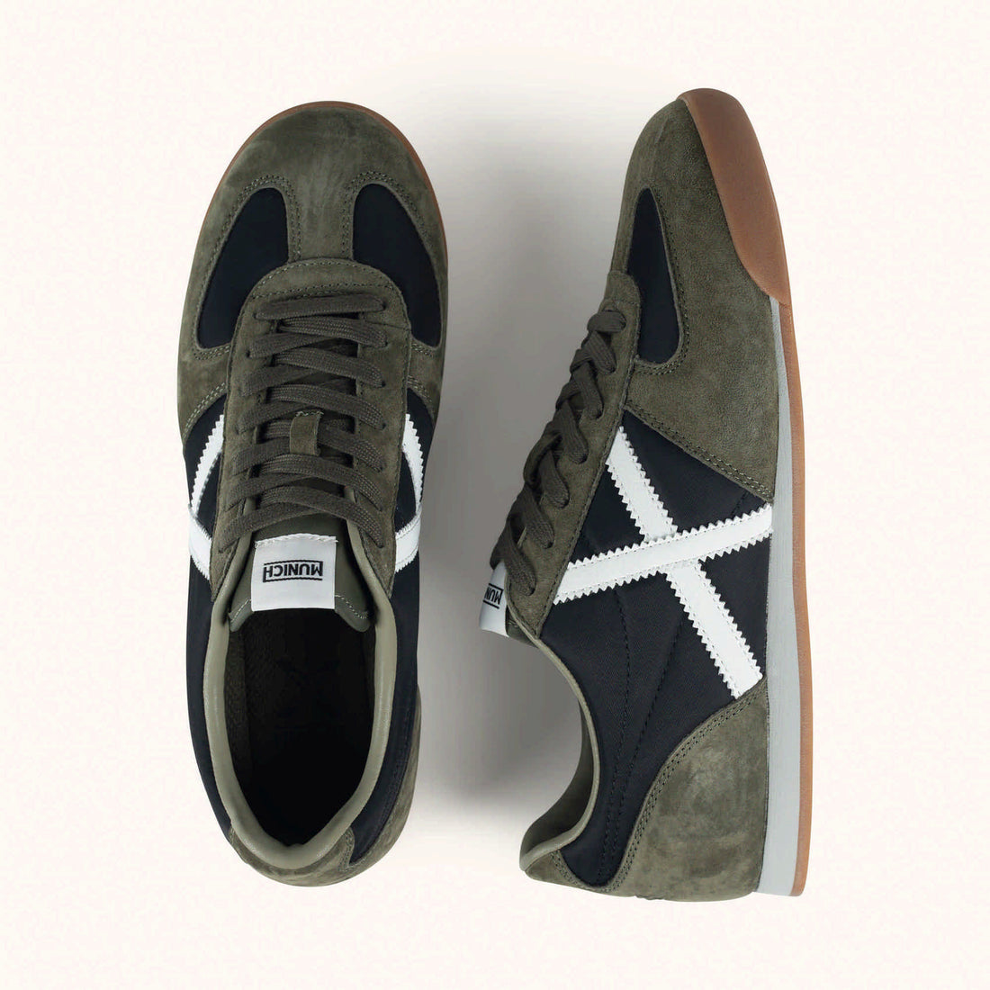 Munich Stereo 07 Deportiva urbana negro kaki