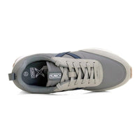 Zapatilla Munich Rush 12 gris y azul marino