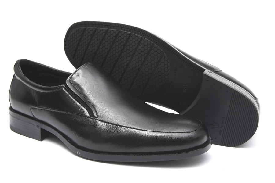 BAERCHI 4682 Mocasín hombre ancho especial negro