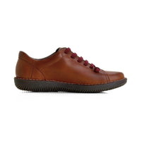 Zapato casual Boleta mujer cuero con cordones elásticos