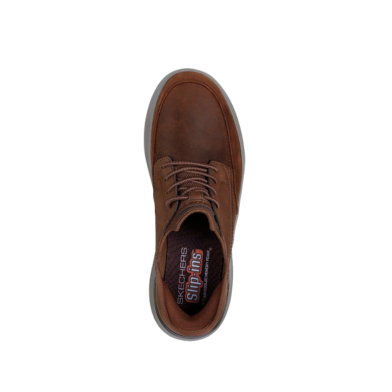 SKECHERS 205211 Zapato de hombre Slip-Ins cuero