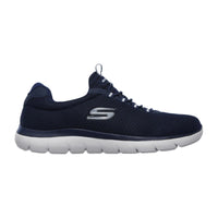 Skechers 52811 Deportivo Memory foam con elásticos marino
