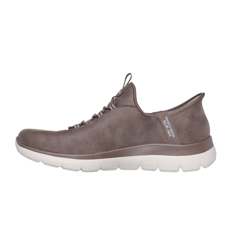 Skechers 150254 Deportivo Slip-Ins con elásticos marrón