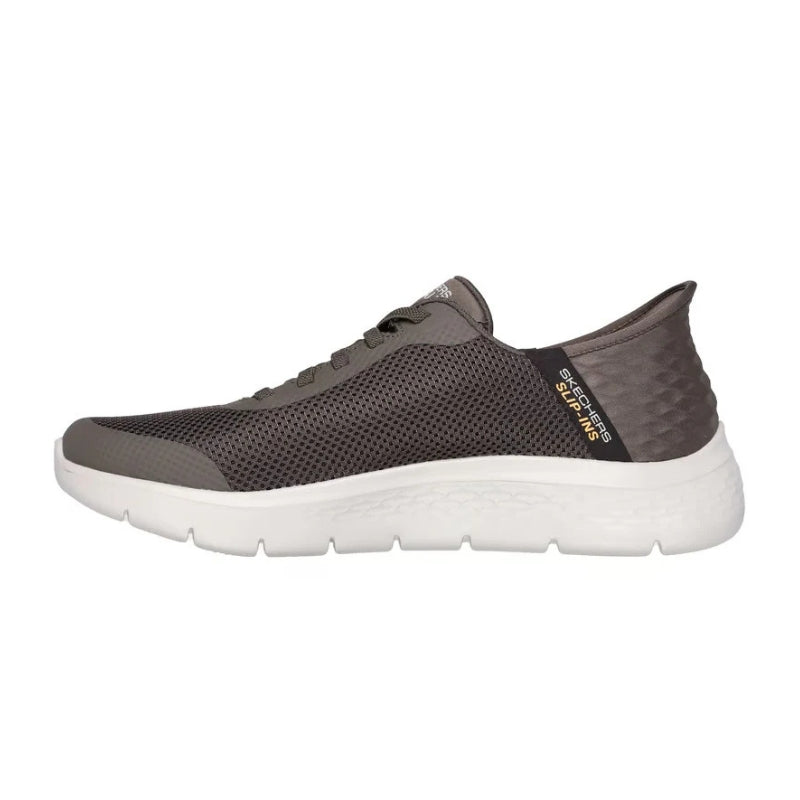 SKECHERS 216324 Deportiva Go Walk Slip-Ins marrón.