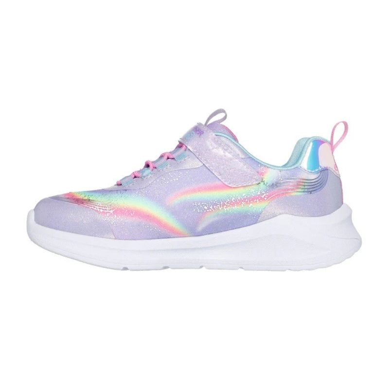 Skechers 302298L-N Zapatilla con luces unicornio lavanda