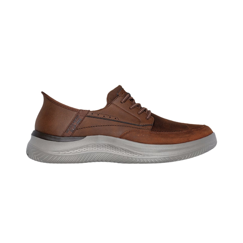 SKECHERS 205211 Zapato de hombre Slip-Ins cuero