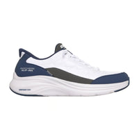 SKECHERS 232619 Deportiva casual acolchada Slip-Ins blanco taupe.