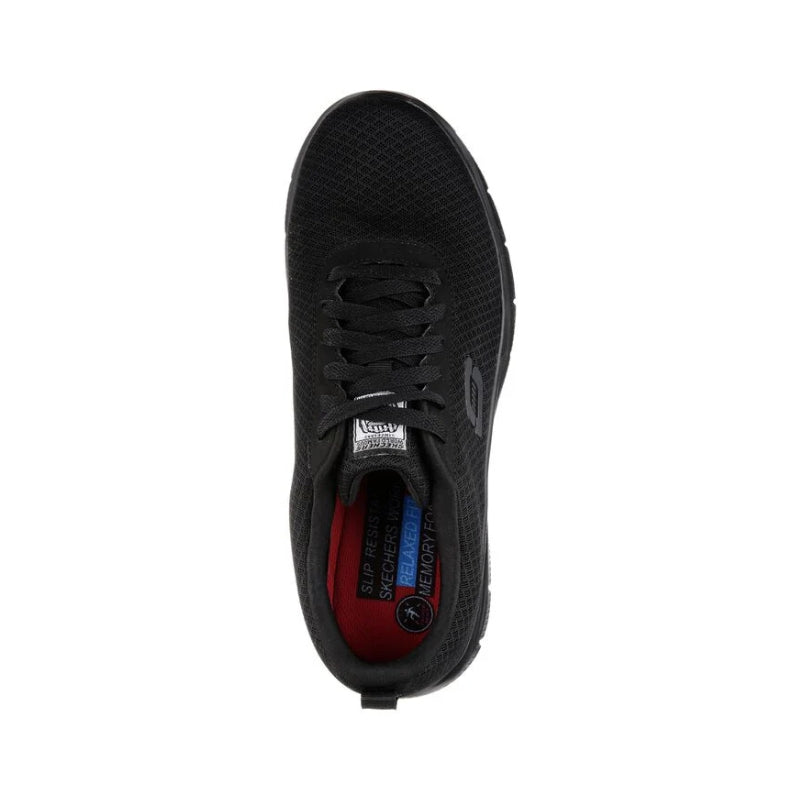 SKECHERS 77125EC Deportivo de trabajo antideslizante negro
