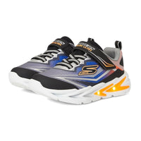 Skechers 400139L-N Zapatilla niño con luces negro plata