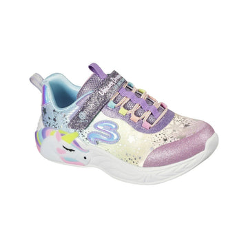 Skechers 302311L Deportiva con luces unicornio azul